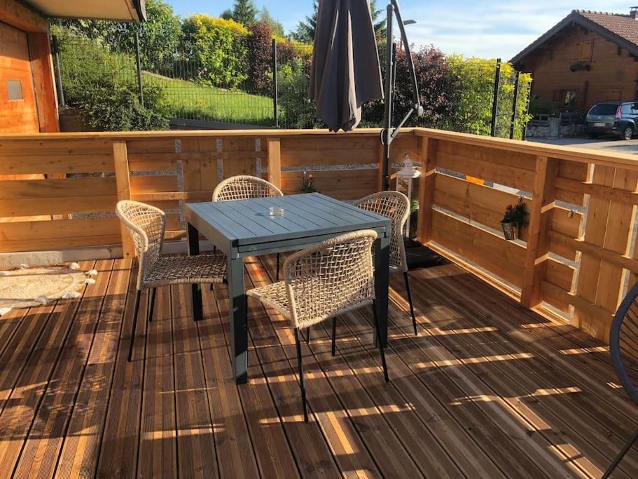 Ferienwohnung Le Cocon Du Rondeau Labergement-Sainte-Marie Exterior foto